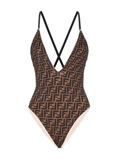 fendi swimwear etsy|fendi reversible swimsuit.